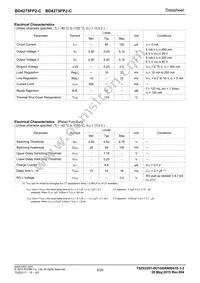 BD4275FP2-CE2 Datasheet Page 5