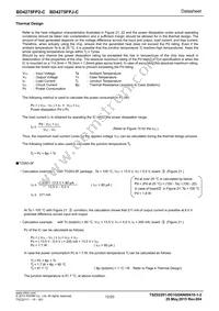 BD4275FP2-CE2 Datasheet Page 12