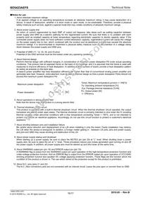 BD5423AEFS-E2 Datasheet Page 16