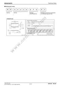 BD5423AEFS-E2 Datasheet Page 17