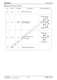 BD5426EFS-E2 Datasheet Page 12