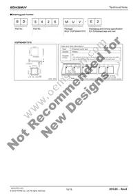 BD5426MUV-E2 Datasheet Page 15