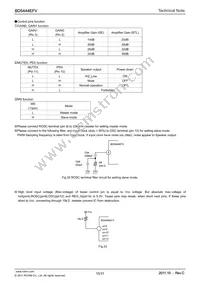 BD5444EFV-E2 Datasheet Page 15