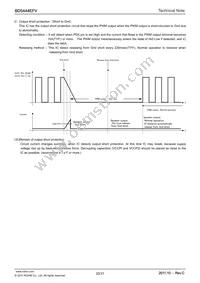 BD5444EFV-E2 Datasheet Page 20