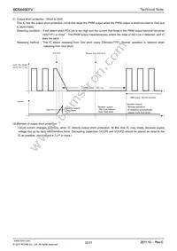 BD5445EFV-E2 Datasheet Page 20