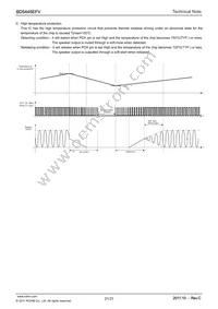 BD5445EFV-E2 Datasheet Page 21