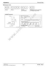 BD5466GUL-E2 Datasheet Page 19