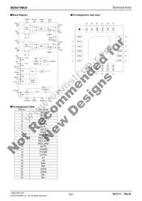 BD5471MUV-E2 Datasheet Page 4