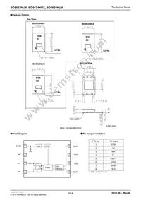 BD5638NUX-TR Datasheet Page 3