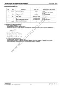 BD5638NUX-TR Datasheet Page 6