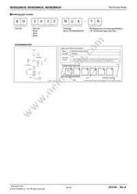 BD5638NUX-TR Datasheet Page 14