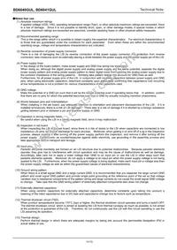 BD6040GUL-E2 Datasheet Page 11