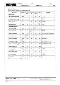 BD6061GUT-E2 Datasheet Page 2