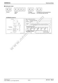 BD6062GU-E2 Datasheet Page 15