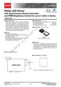 BD6071HFN-TR Datasheet Cover