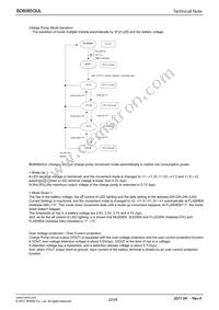 BD6085GUL-E2 Datasheet Page 22