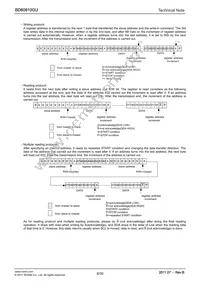 BD60910GU-E2 Datasheet Page 8