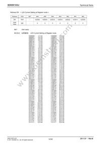 BD60910GU-E2 Datasheet Page 12