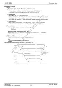 BD60910GU-E2 Datasheet Page 18