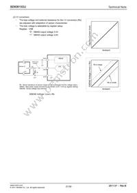 BD60910GU-E2 Datasheet Page 21