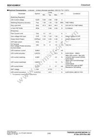 BD6142AMUV-E2 Datasheet Page 3