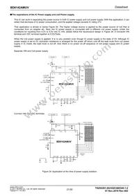 BD6142AMUV-E2 Datasheet Page 21
