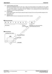 BD6164GUT-E2 Datasheet Page 15