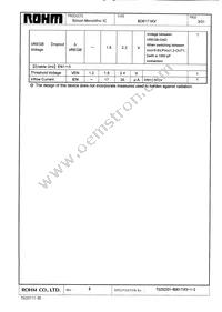 BD6171KV-E2 Datasheet Page 3