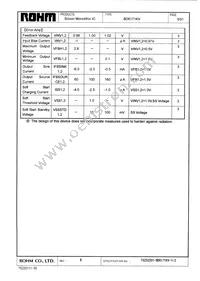 BD6171KV-E2 Datasheet Page 5