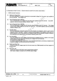 BD6171KV-E2 Datasheet Page 21