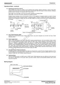 BD62222HFP-TR Datasheet Page 11