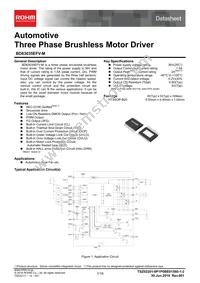 BD63035EFV-ME2 Datasheet Cover