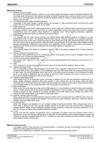 BD6345FV-E2 Datasheet Page 14