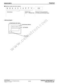 BD63510EFV-E2 Datasheet Page 21