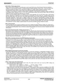 BD63520EFV-E2 Datasheet Page 6