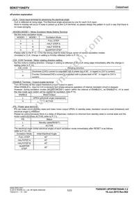 BD63715AEFV-E2 Datasheet Page 5