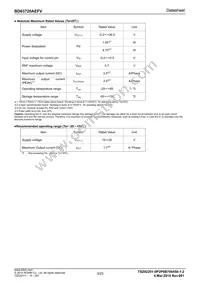 BD63720AEFV-E2 Datasheet Page 3
