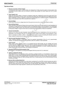 BD63720AEFV-E2 Datasheet Page 19