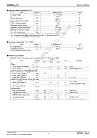 BD63801EFV-E2 Datasheet Page 2