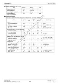 BD6382EFV-E2 Datasheet Page 2