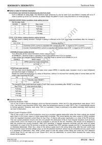 BD63847EFV-E2 Datasheet Page 4