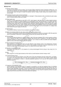 BD63847EFV-E2 Datasheet Page 6