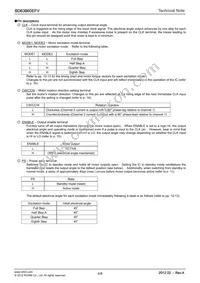 BD63860EFV-E2 Datasheet Page 4