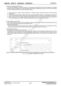 BD6512F-E2 Datasheet Page 23