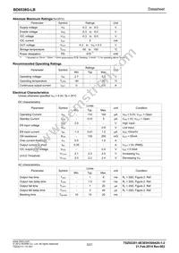 BD6538G-LBTR Datasheet Page 3