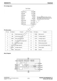 BD65491FV-E2 Datasheet Page 2