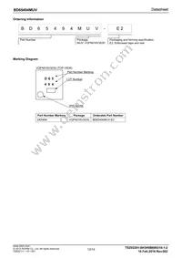 BD65494MUV-E2 Datasheet Page 12