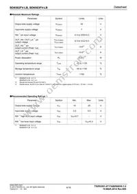 BD6563FV-LBE2 Datasheet Page 4