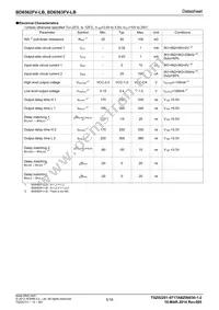 BD6563FV-LBE2 Datasheet Page 5