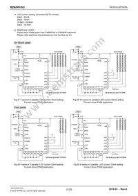 BD6581GU-E2 Datasheet Page 21